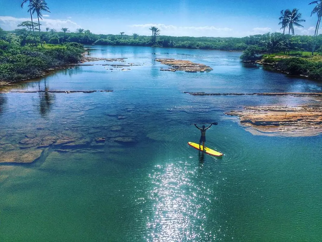 praia de Urussuquara em São Mateus