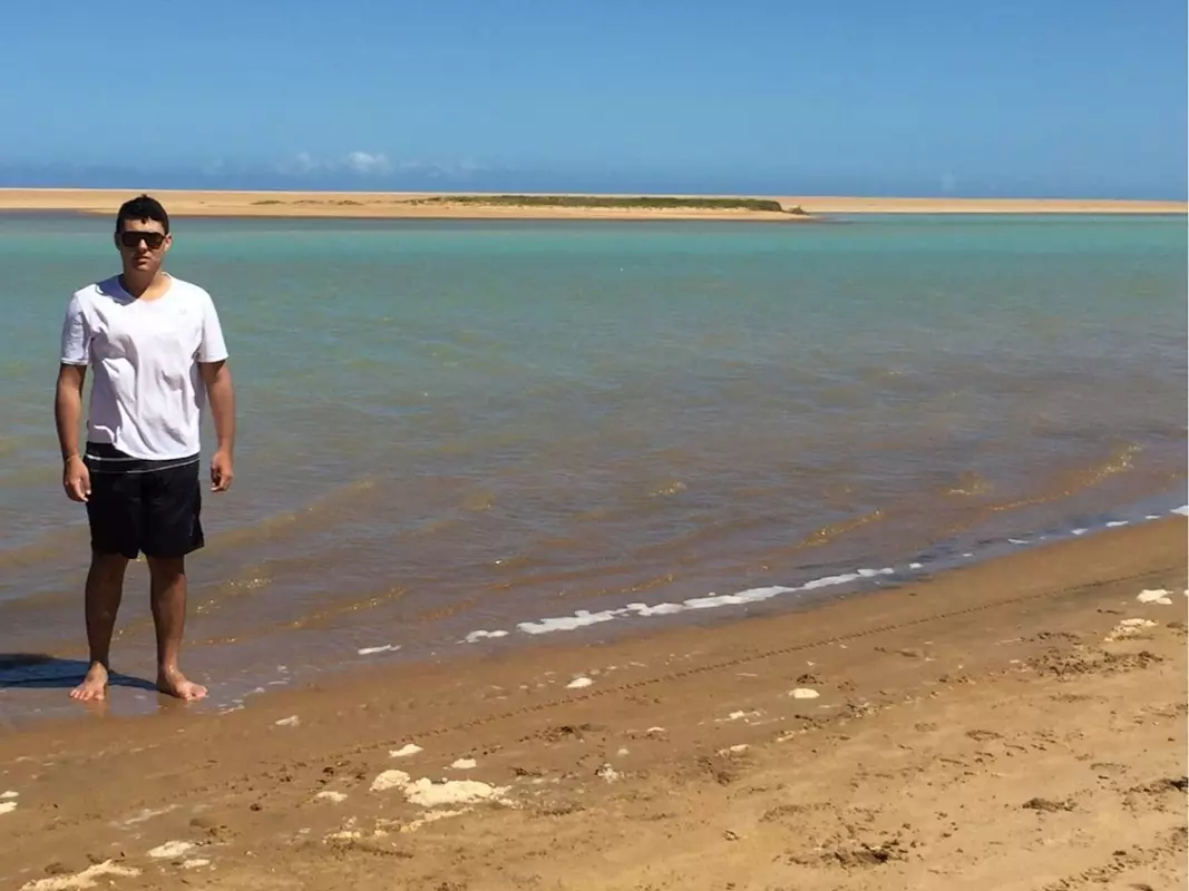 praia de Urussuquara em São Mateus