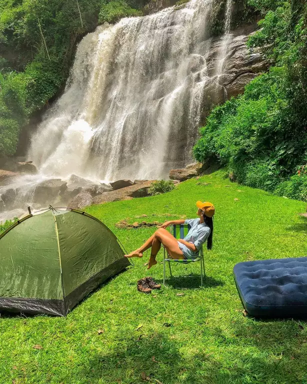 Cachoeira da Vovó Lúcia, em Ibitiruí Alfredo Chaves.