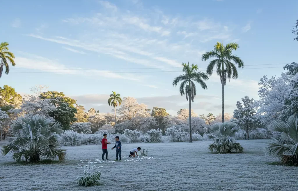 Frente fria historica pode trazer neve e geada em varias regioes 2
