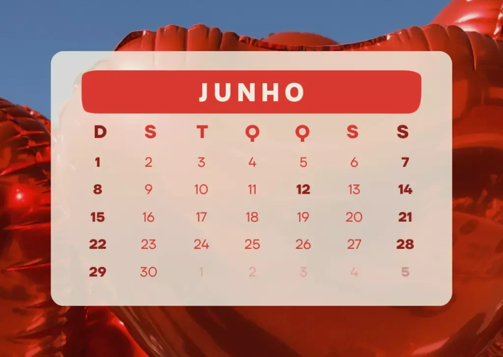 Feriados de Junho 2025