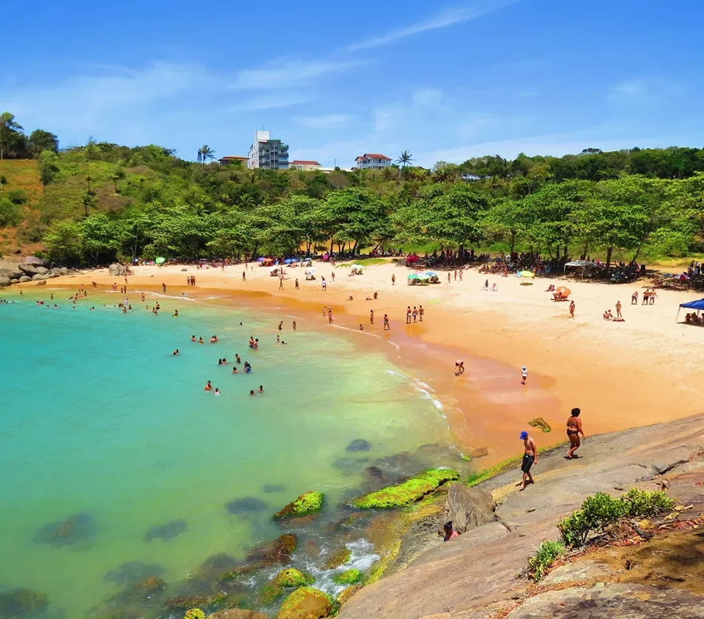 Praia dos Padres em Guarapari