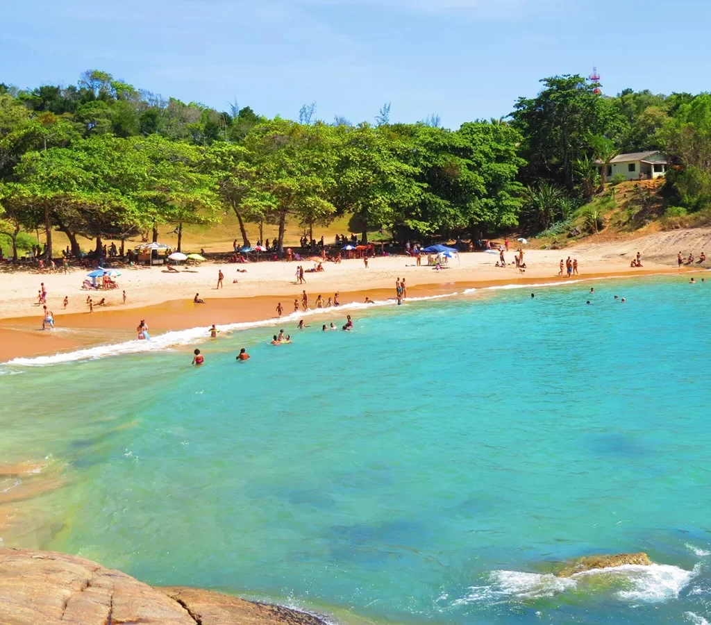 Praia dos Padres em Guarapari