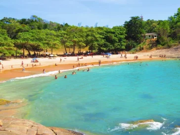 Praia dos Padres em Guarapari