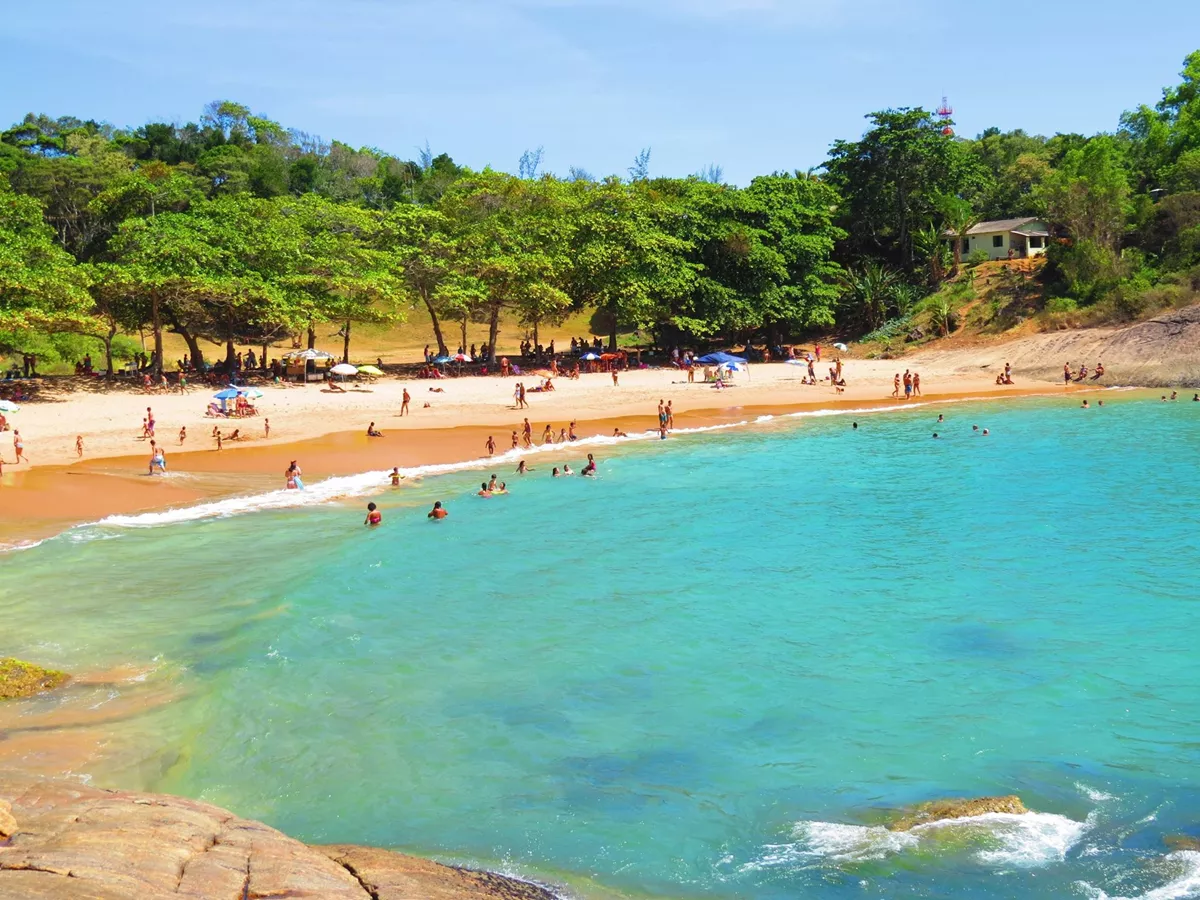 Praia dos Padres em Guarapari
