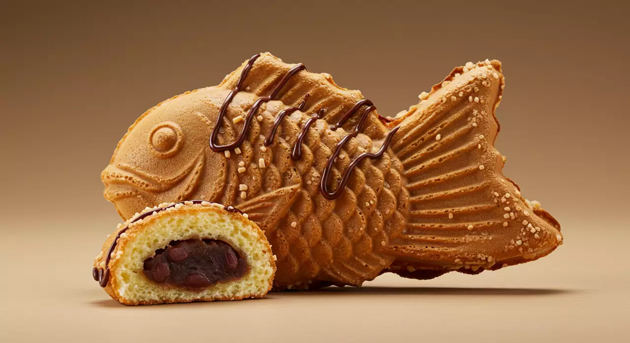 Taiyaki o doce em forma de peixe