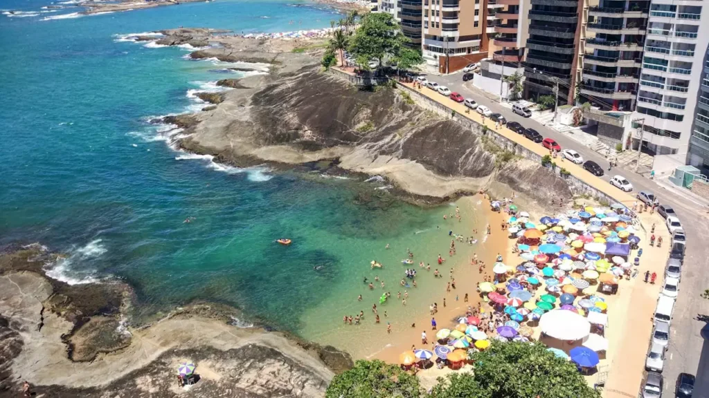 Praia das Virtudes, Guarapari