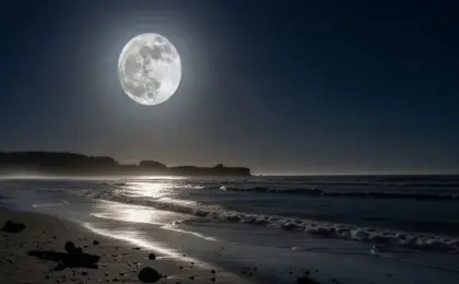 A Rara Beleza da Lua Azul: Noite de 12 de Janeiro de 2017 9 Rara Beleza da Lua Azul