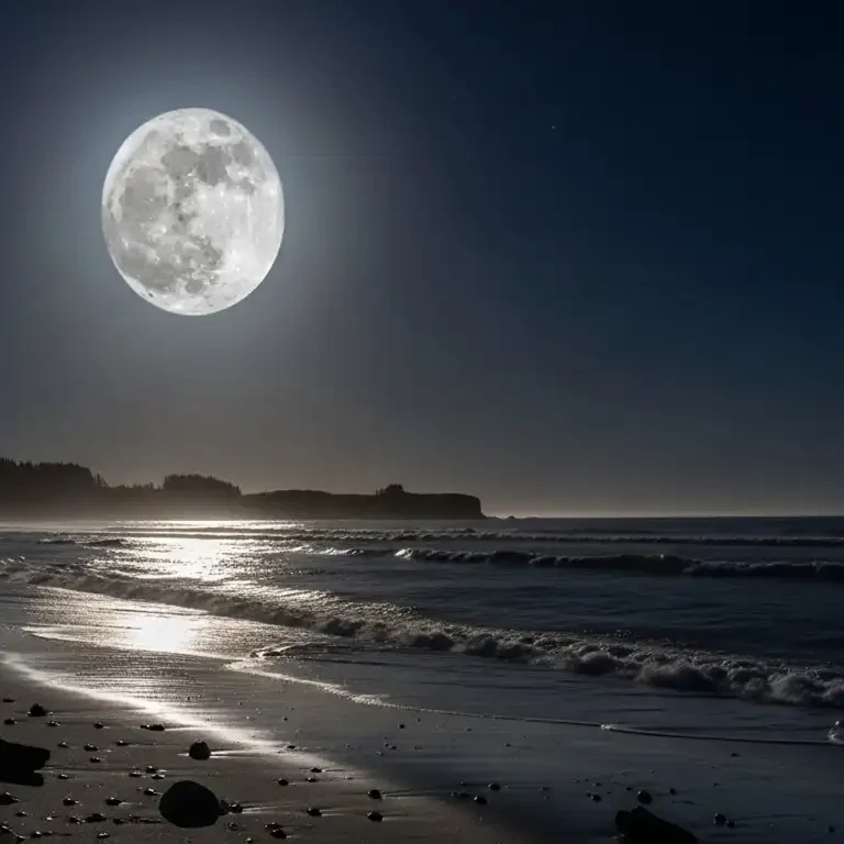 Rara Beleza da Lua Azul