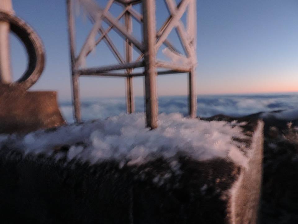 Gelo no Pico da Bandeira Caparaó ES 5