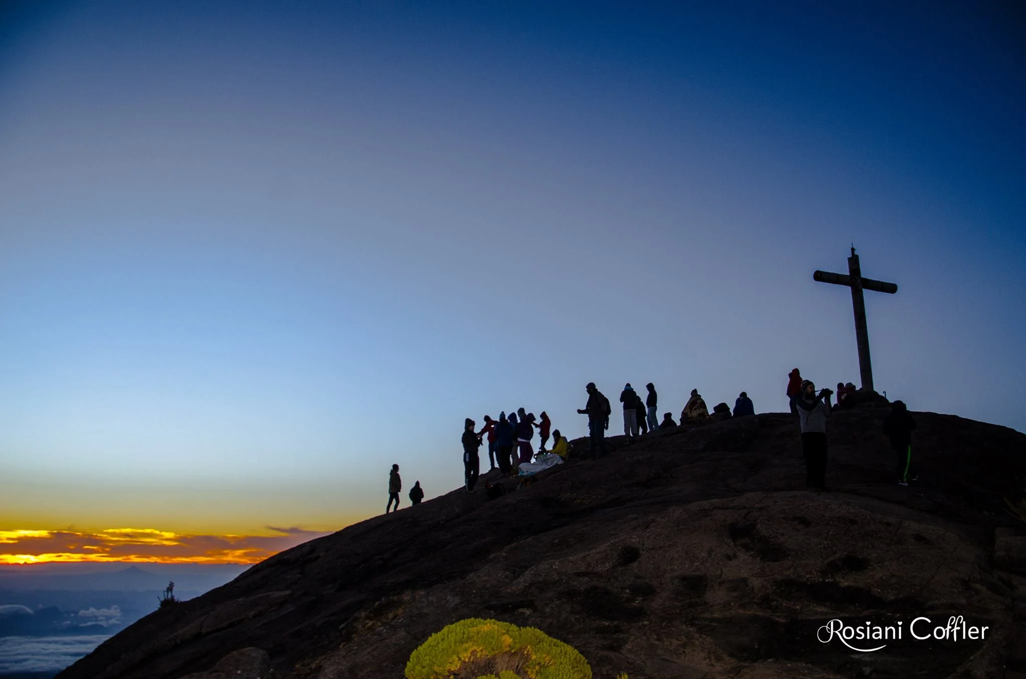 Pôr do sol no Pico da Bandeira, Caparaó-ES
