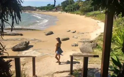 Praia da Aldeia, Guarapari