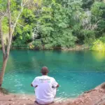 Piscinas naturais na Praia de Gramuté, a alternativa segura e turística em Aracruz.