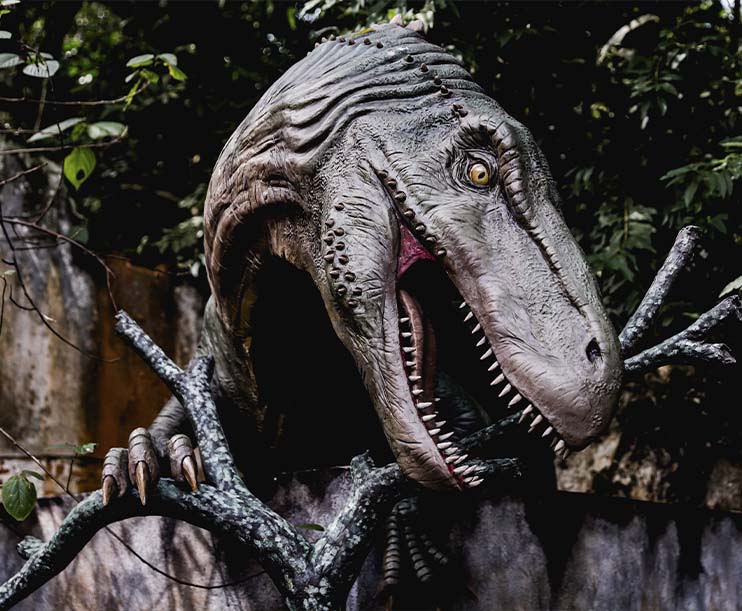 Brasil tem o maior parque temático de dinossauros do mundo