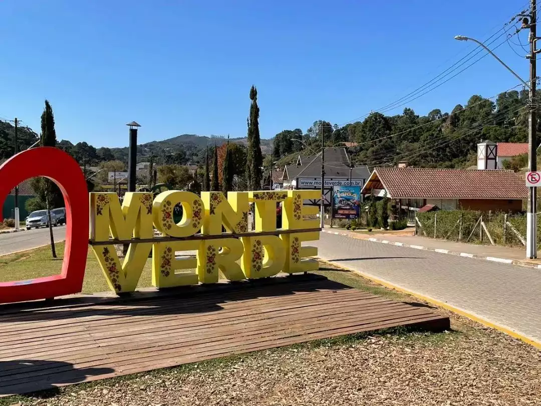 Monte Verde durante o inverno na Serra da Mantiqueira