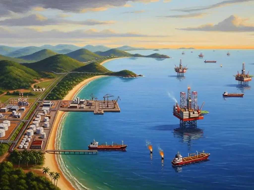 Petróleo e Gás Presidente Kennedy no Sul do ES