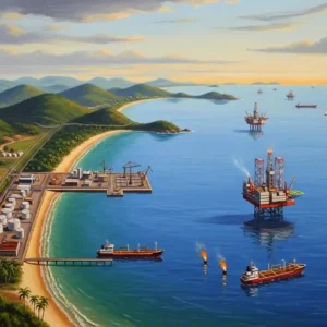 Petróleo e Gás Presidente Kennedy no Sul do ES