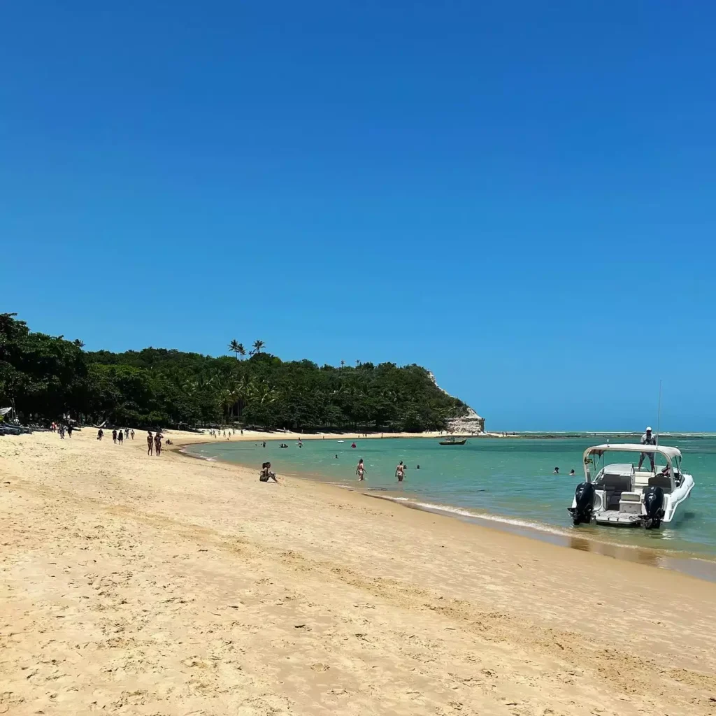 Praia do Espelho na Bahia 