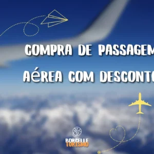COMPRA DE PASSAGEM aérea com DESCONTO