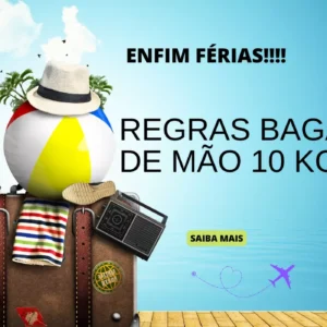 REGRAS BAGAGEM DE MÃO 10 KG 2023