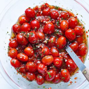 Tomates Cereja Marinados (Salada Robusta)