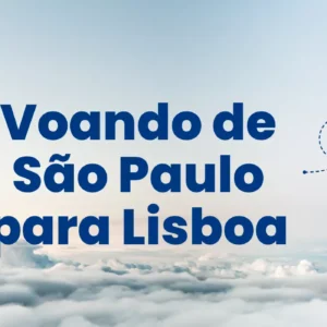 Voando de São Paulo para Lisboa