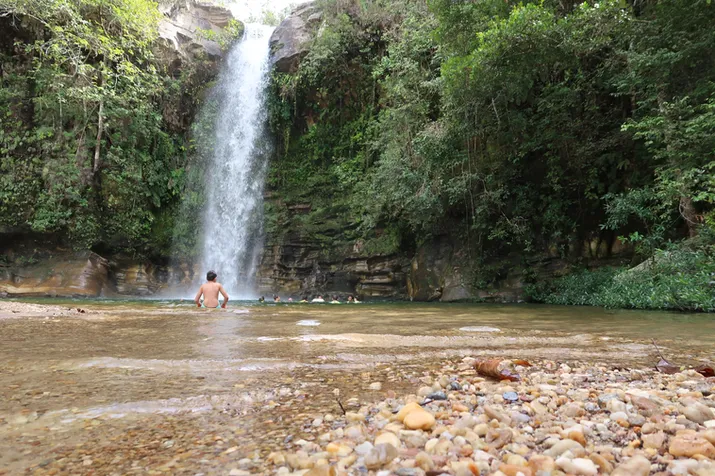 Cachoeira do Abade em Pirenópolis, Go