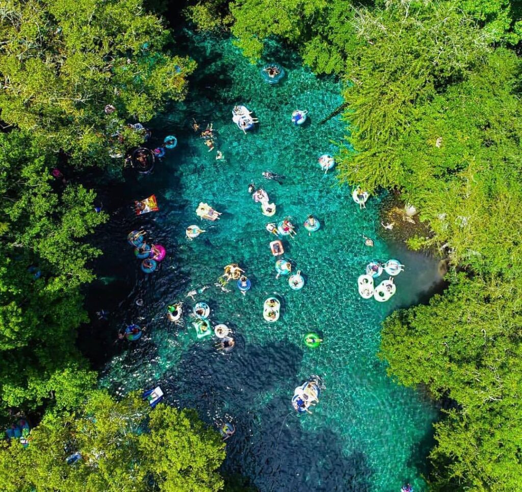 perfect combination Ginnie Springs in Florida
