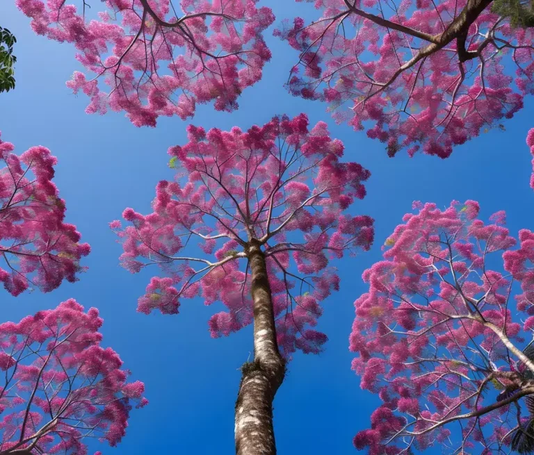 Ipês Rosa é atração em Barcelona e encanta moradores