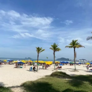 Praia de Guarujá!