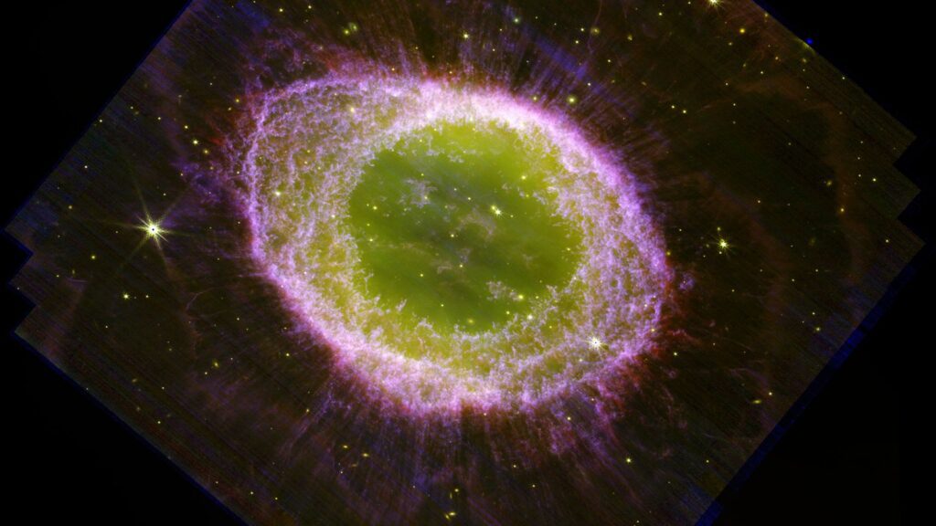 Fotos do Telescópio James Webb da Nebulosa do Anel