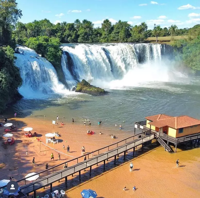 Cachoeira Salto das Nuvens no Mato Grosso