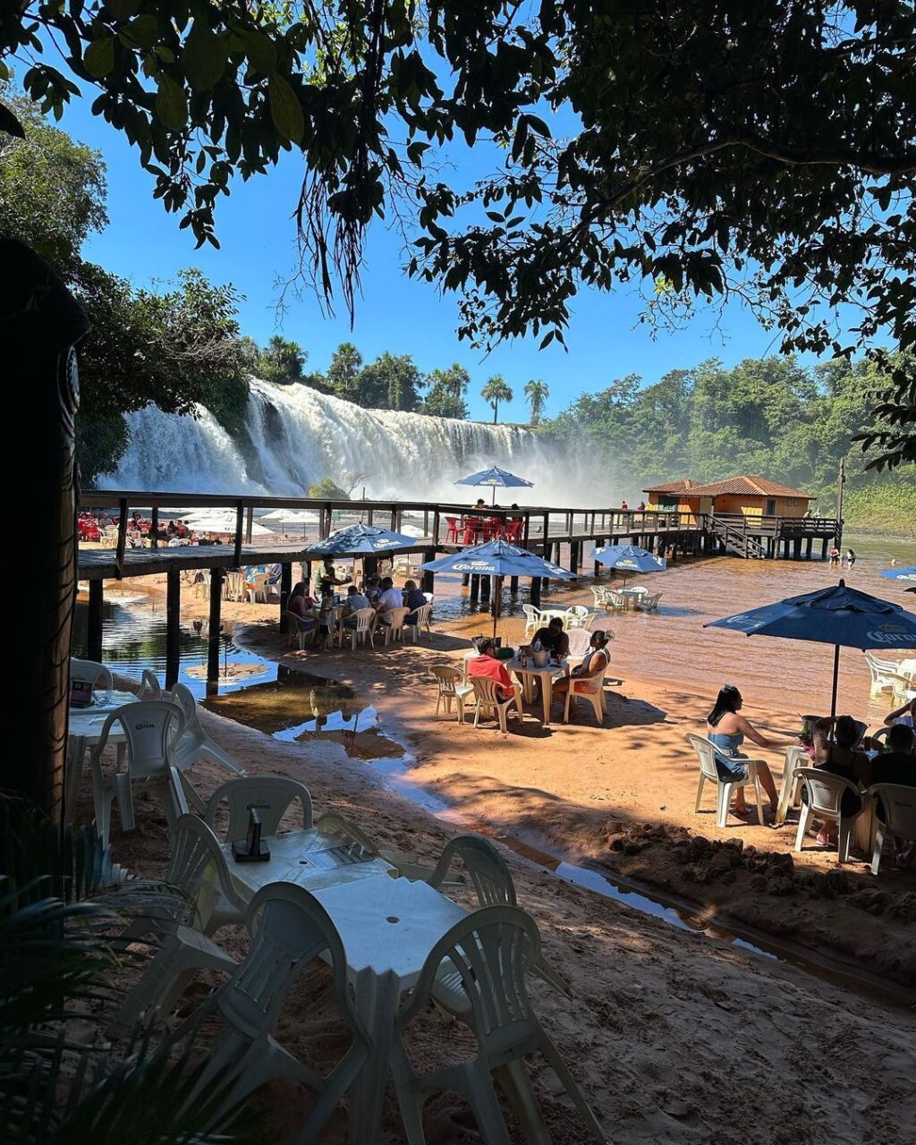 Cachoeira Salto das Nuvens no Mato Grosso