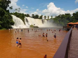 Cachoeira Salto das Nuvens no Mato Grosso