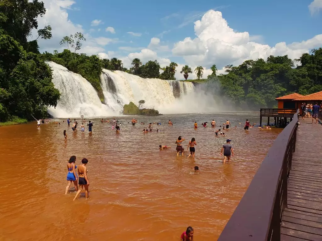 Cachoeira Salto das Nuvens no Mato Grosso