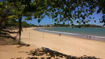 Praia de Ubu em Anchieta