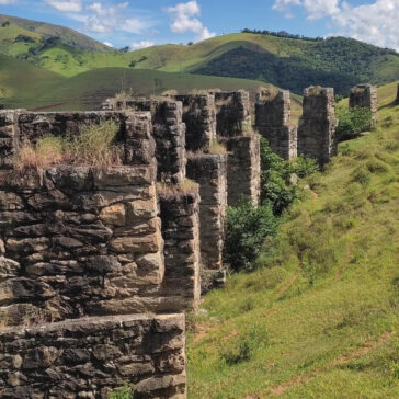 Ruínas da antiga Ponte Seca