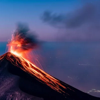 vulcões visitar América Central