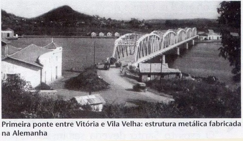 "Cinco Pontes," foi uma das maiores da região, com seis vãos de 26 metros cada. Ela inicialmente conectava a ilha do Príncipe ao continente, mas com a incorporação da ilha do Príncipe à ilha de Vitória, a ligação tornou-se direta ao continente.