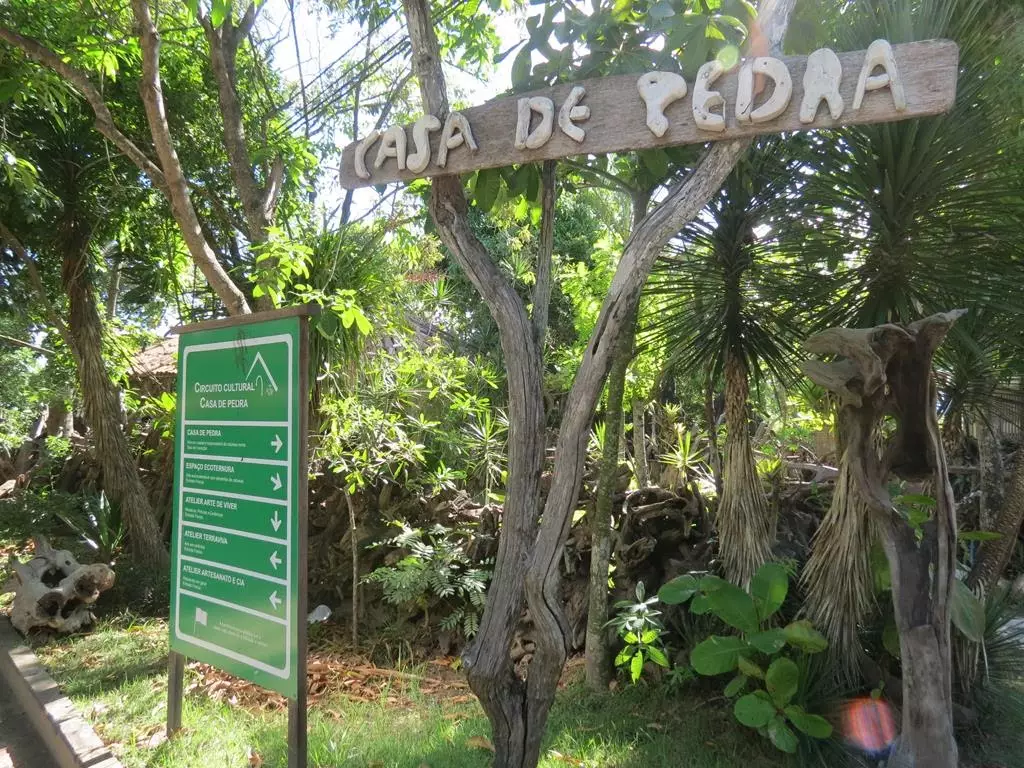 Casa de Pedra, localizada em Jacaraípe