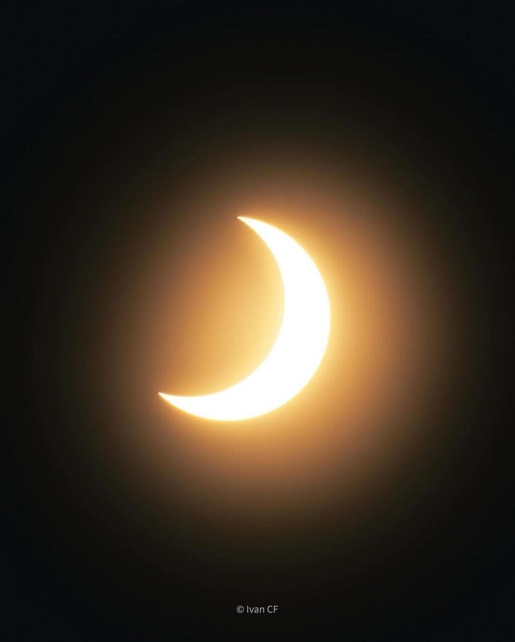 Eclipse solar anular de 2023: as primeiras imagens do fenômeno