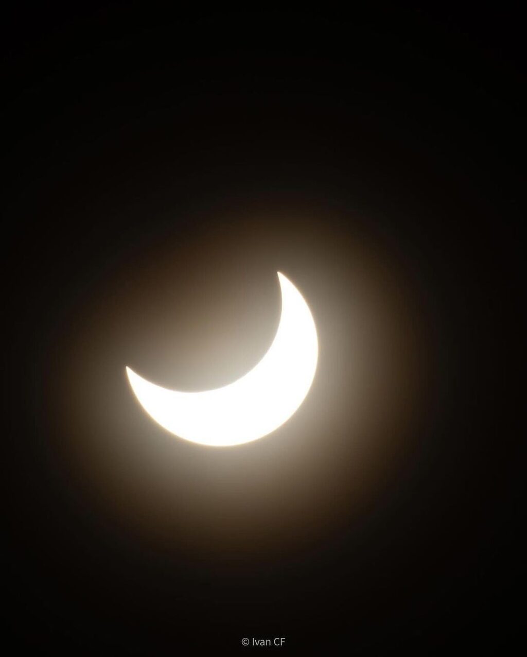 Eclipse solar anular de 2023: as primeiras imagens do fenômeno