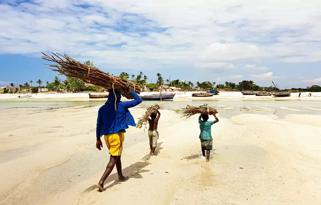 Lugares incríveis de Moçambique