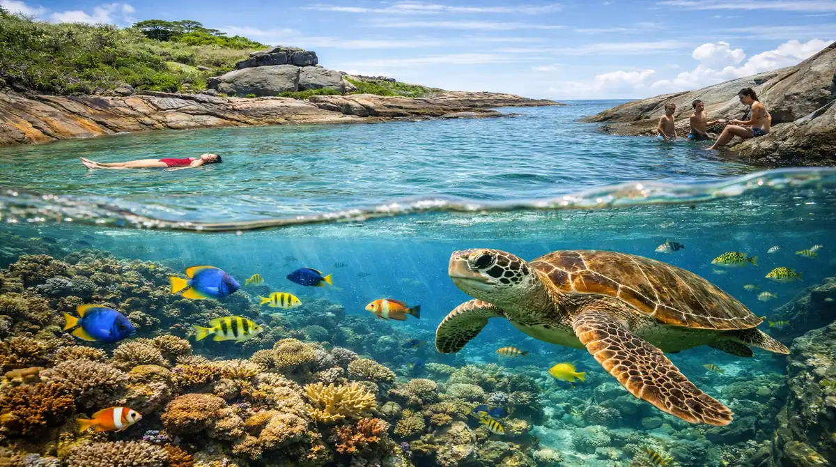 Arquipélago de Três Ilhas em Guarapari