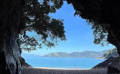 Gruta que Chora em Ubatuba