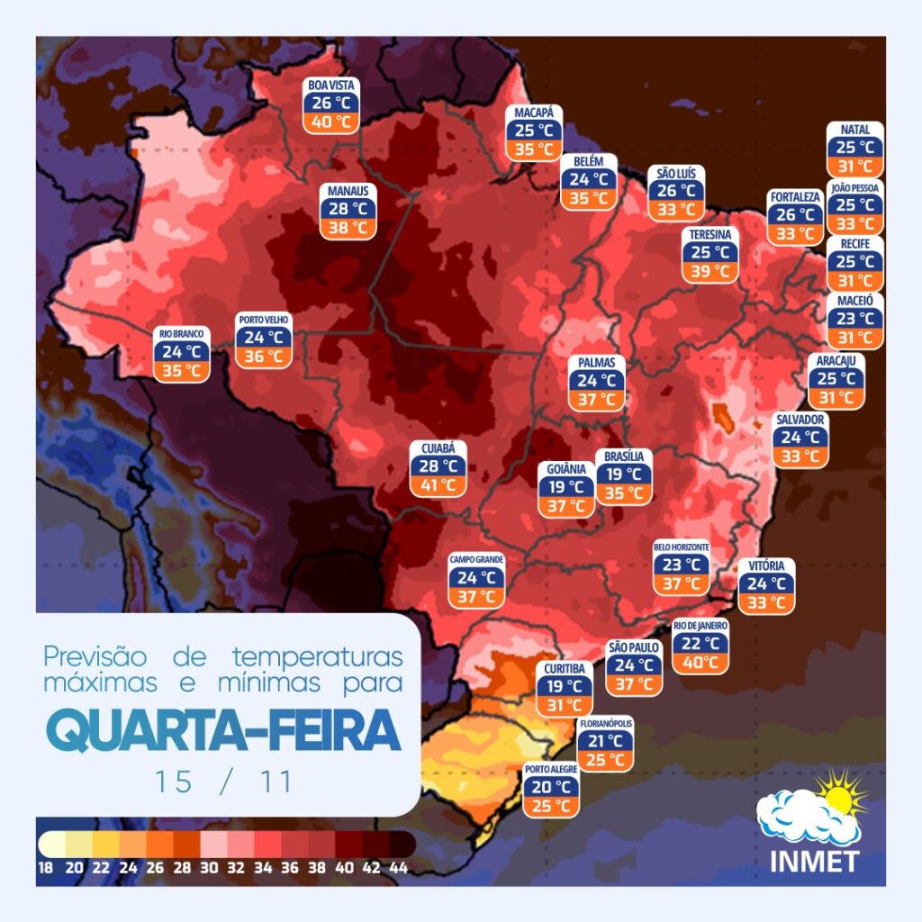 Rio de Janeiro registra sensacao termica de 585 graus