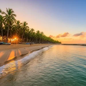 Praia do Patacho, em Porto de Pedras (Alagoas)