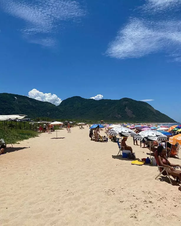 Praia de Grumari no Rio de Janeiro