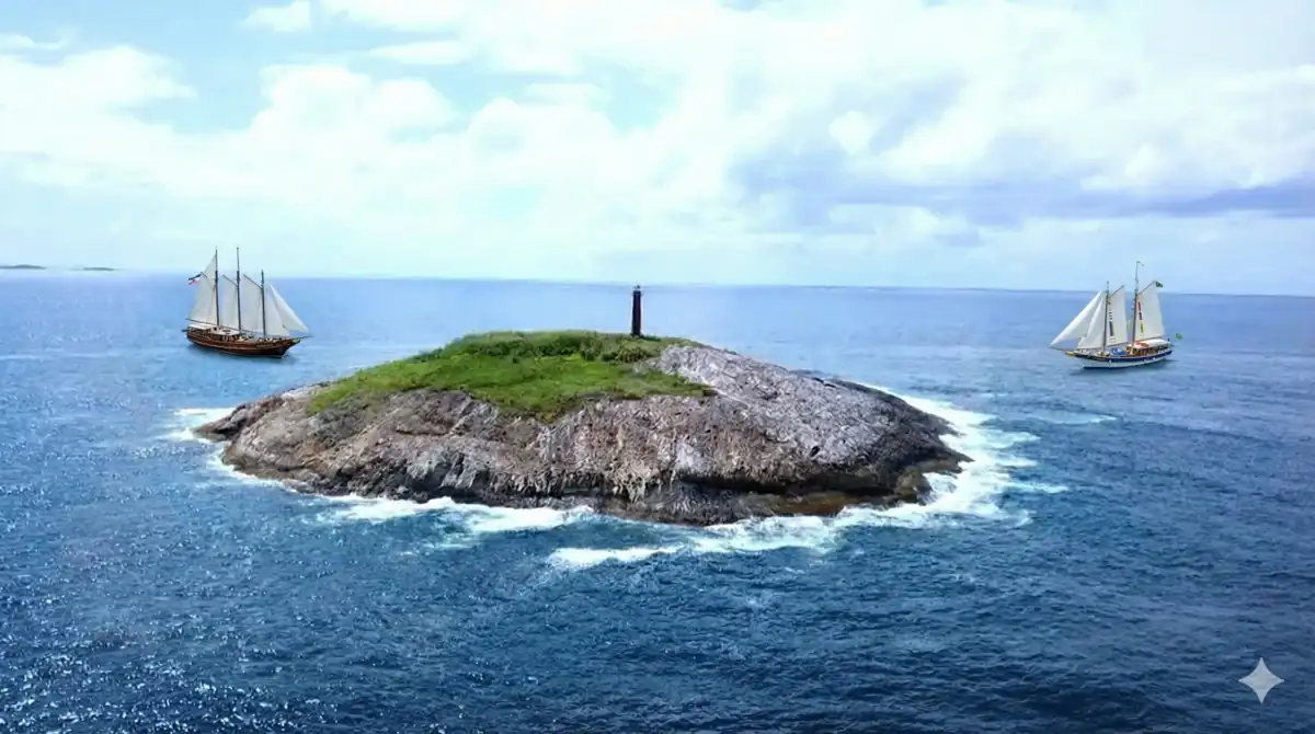 Ilha Escalvada em Guarapari para mergulho