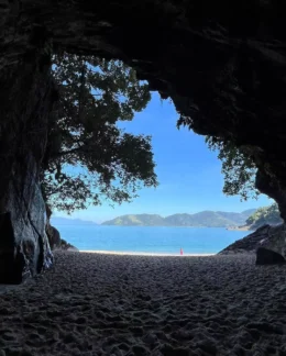 Gruta que Chora em Ubatuba